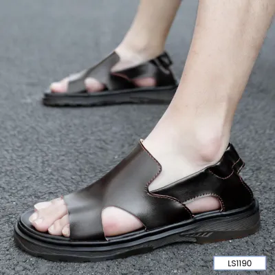 CRAFTED GENUINE LEATHER SANDALS